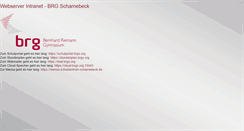 Desktop Screenshot of brgs.org